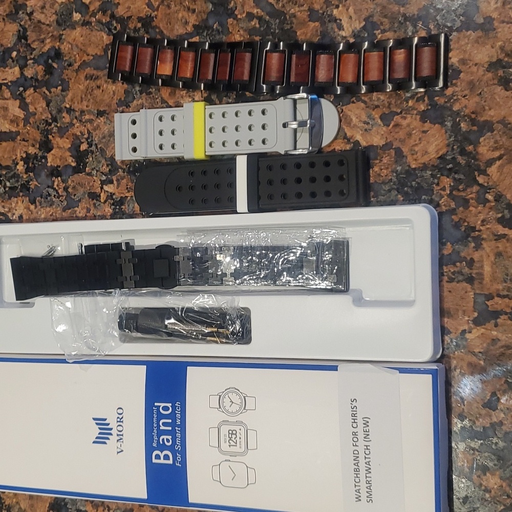Samsung Gear 3 Frontier 46mm Smart Watch, New Battery & Charger & X-tra Bands - Picture 16 of 16